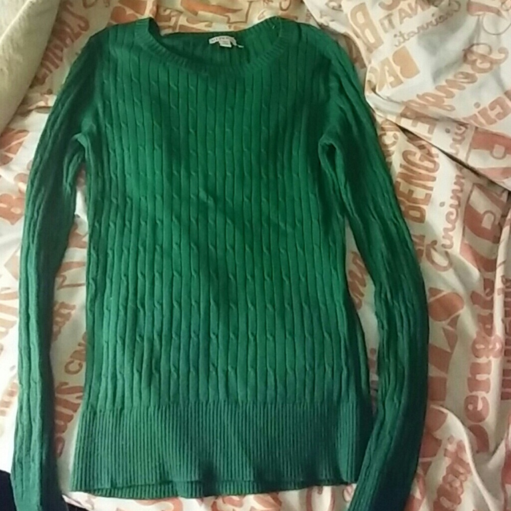 Beautiful green sweater